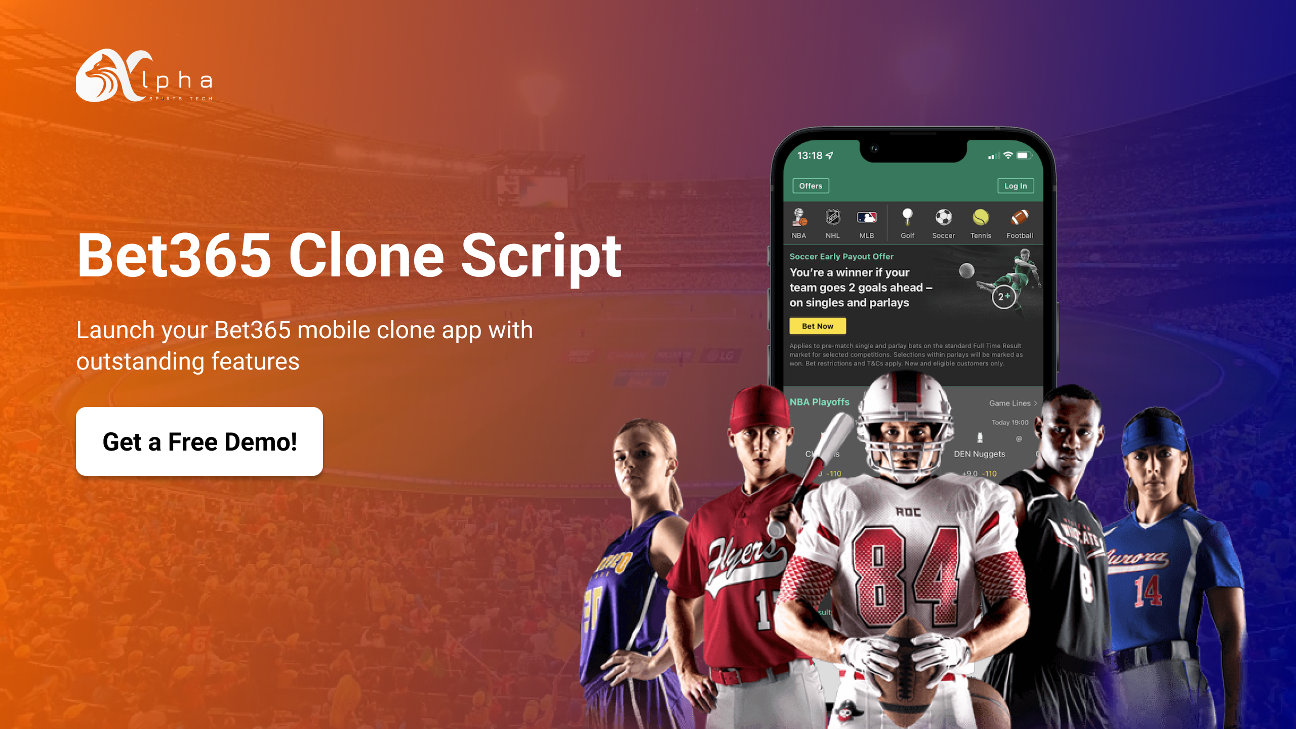 Bet365 Clone | Bet365 Clone Script | Alphasports Tech