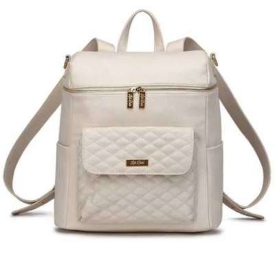 Pearl White Monaco Diaper Bag Profile Picture