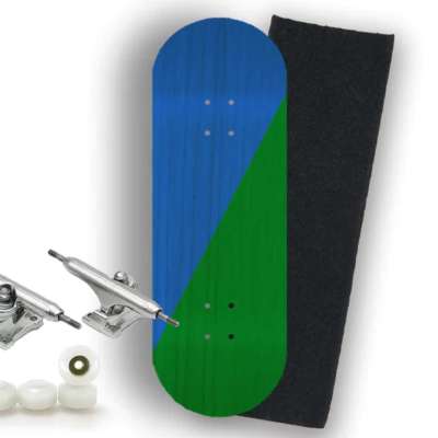 PROFESSIONAL FINGERBOARD COMPLETE - GREEN & BLUE | XFlIPPRO Profile Picture