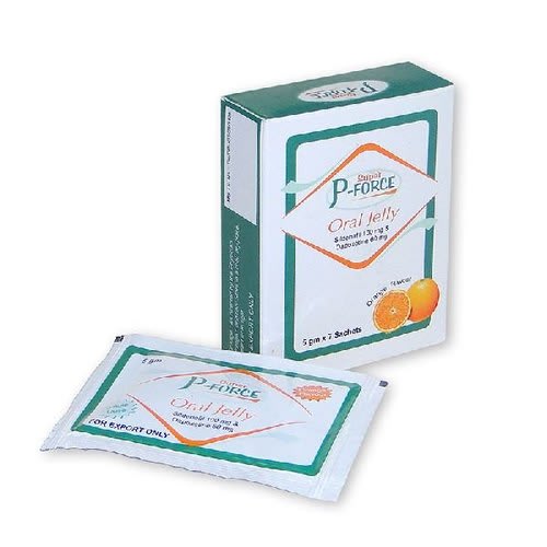 Super P Force Oral Jelly (Sildenafil+Dapoxetine)