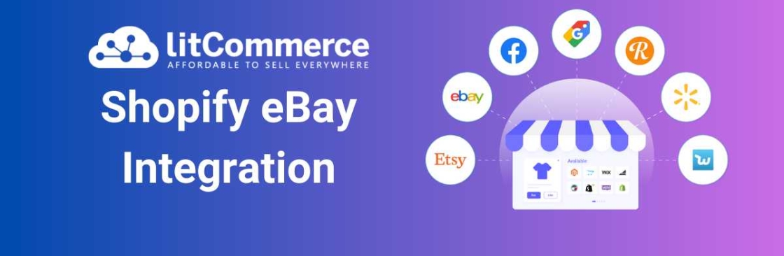 Shopify eBay Integration LitCommerce Cover Image