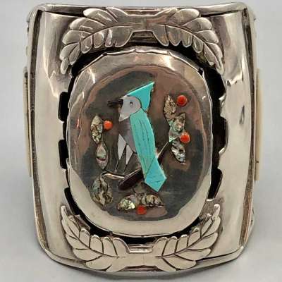 Zuni Inlay Bracelet by Jones Quam Profile Picture