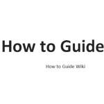 How to Guide Wiki Profile Picture