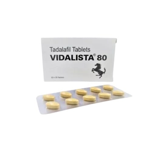 Vidalista 80 : Effective Tadalafil Pills