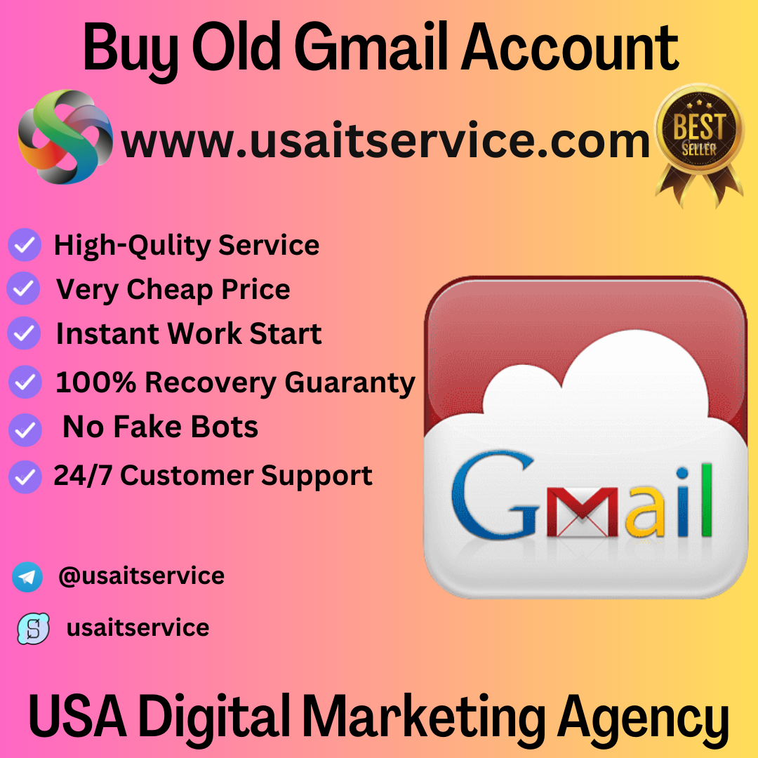 Buy Old Gmail Account - Old, Aged, Bulk, USA, UK, EU