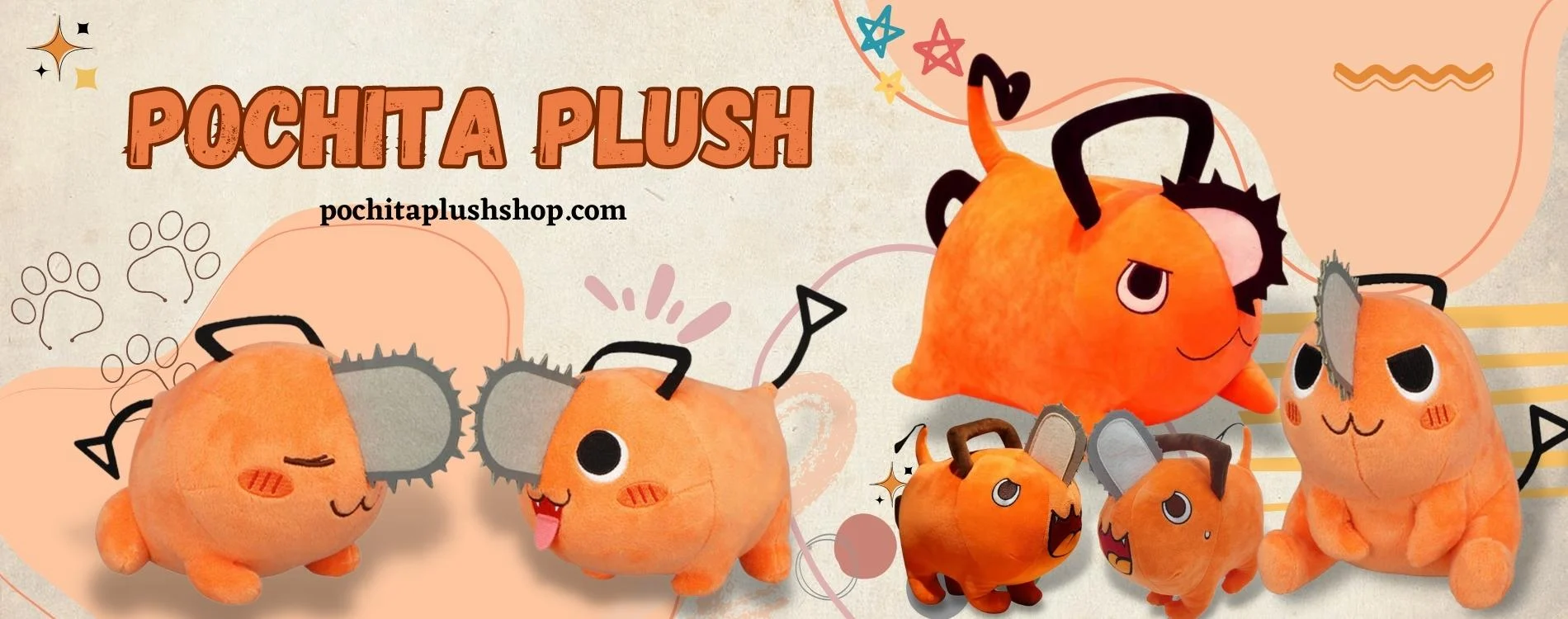 Pochita Plush Shop Cover Image