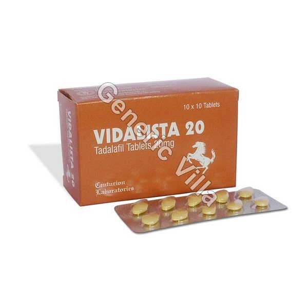 Buy Vidalista 20 mg online | Get Free Shipping | Generic villa
