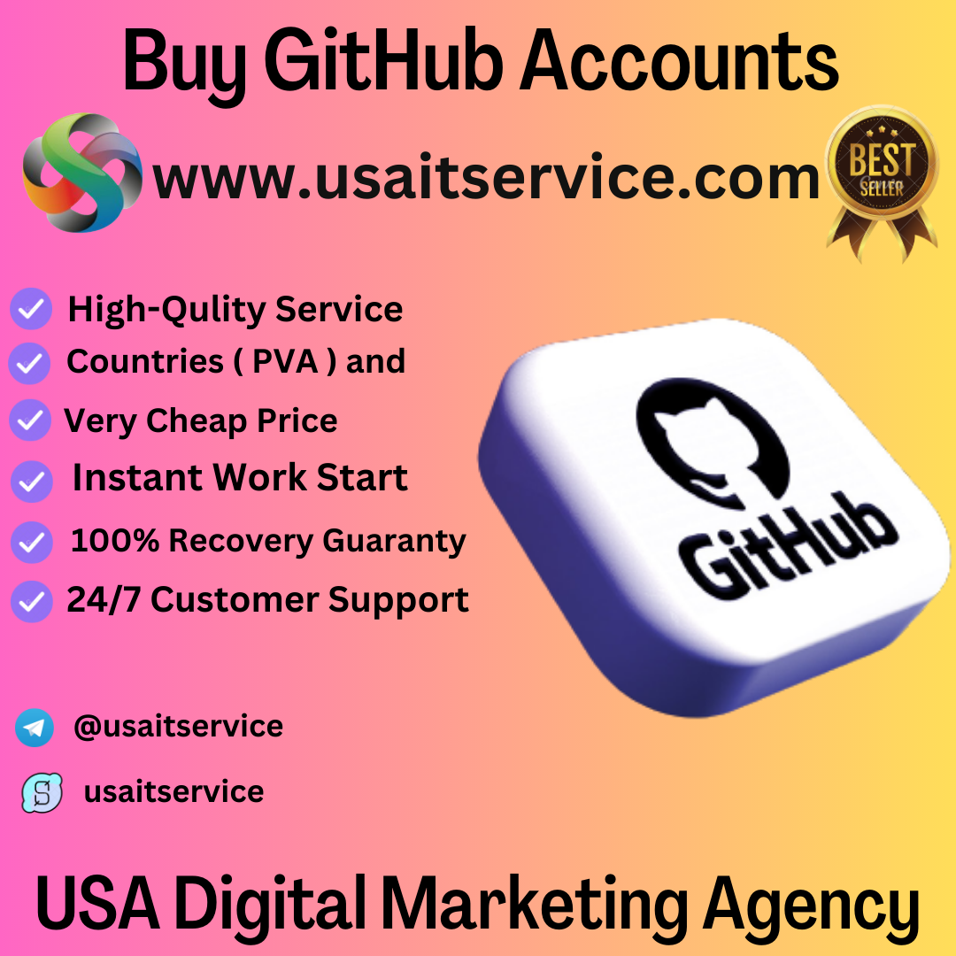 Buy GitHub Accounts - Real, Legit & Fast Delivery