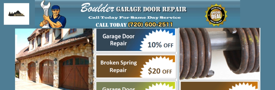 Boulder Garage Door Repair CO Cover Image