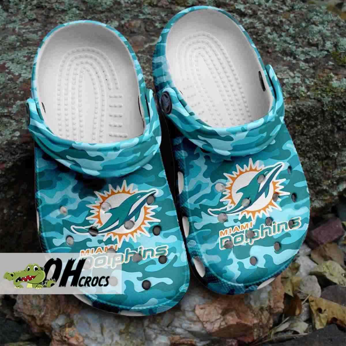 Miami Dolphins Crocs - Ohcrocs