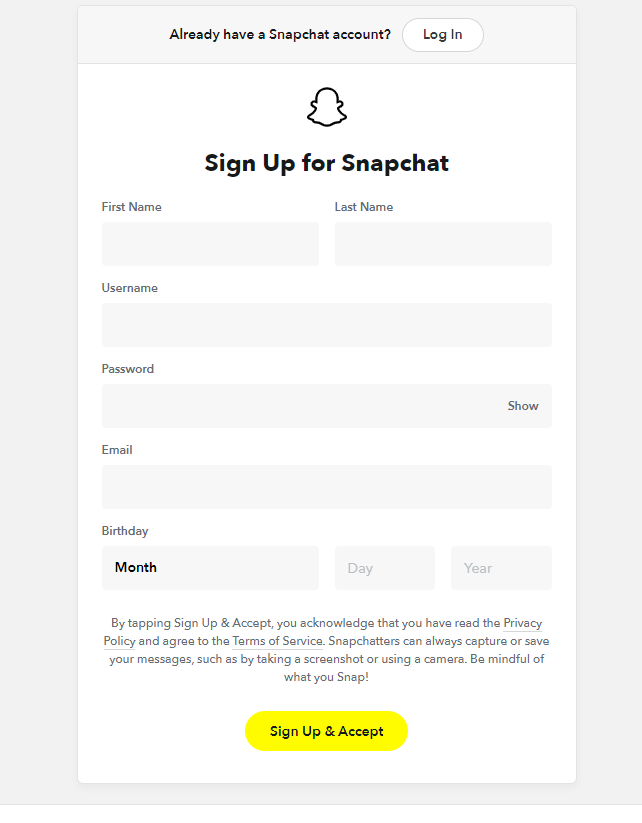What is Snapchat? How to register a Snapchat account with Temp Gmail