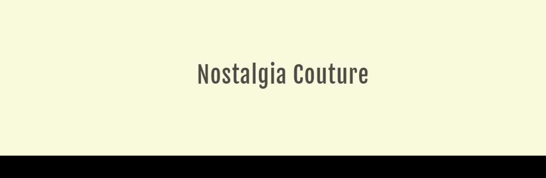 Nostalgia Couture LLC Cover Image