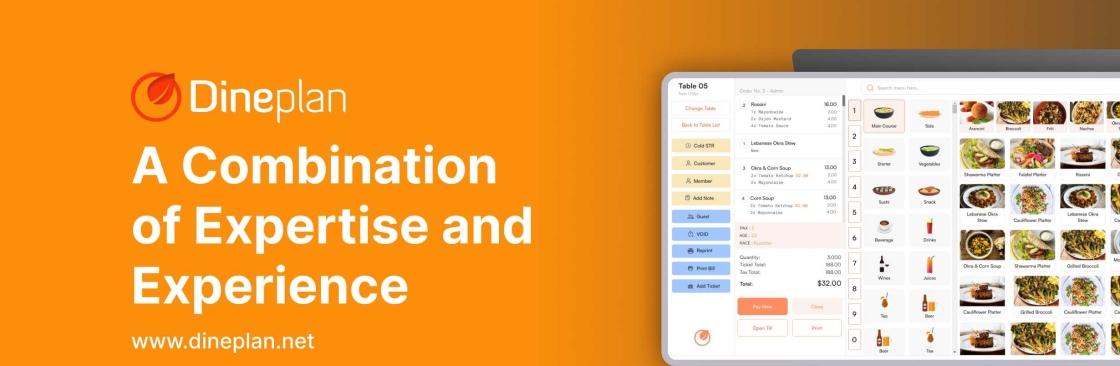 DinePlan Restaurant Management System Cover Image