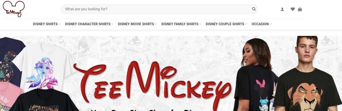 TeeMickey Disney Themed Shirts Cover Image