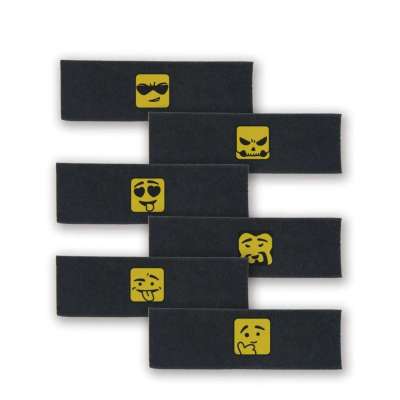 Graphic Fingerboard Foam Grip Tape - Funny Emojis-6 Pack Profile Picture