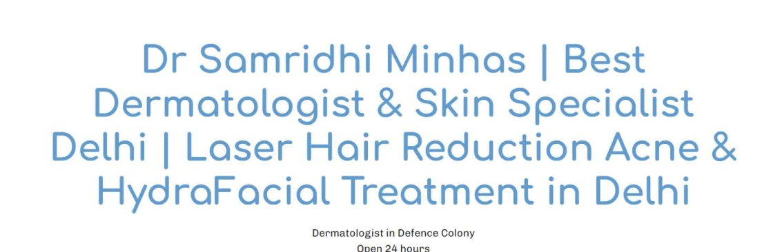 Dr Samridhi Minhas Cover Image