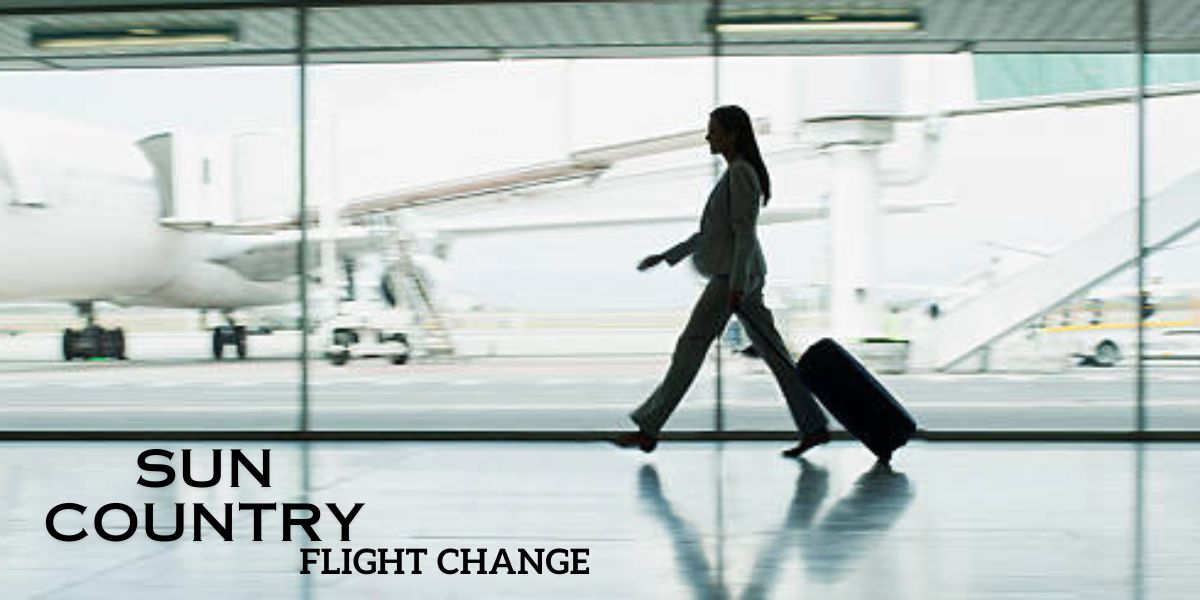 The flight change procedure of Sun country