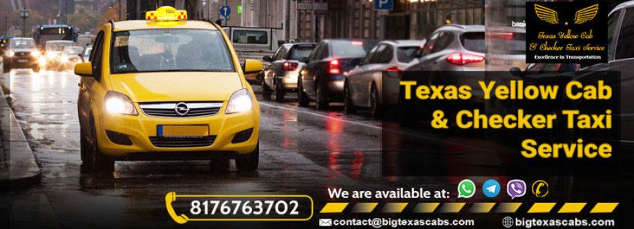 Texas Yellow Cab Checker Taxi Service Cover Image