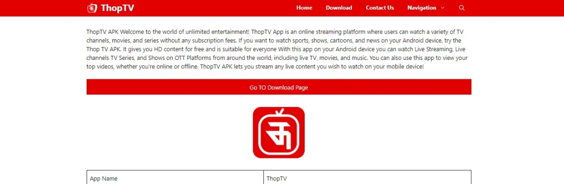 ThopTV App Cover Image