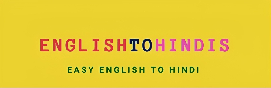 EnglishTo Hindis Cover Image