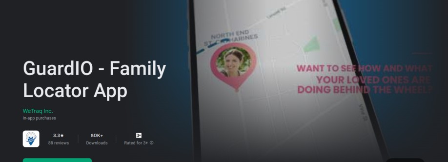 GuardIO - Family Locator App Cover Image
