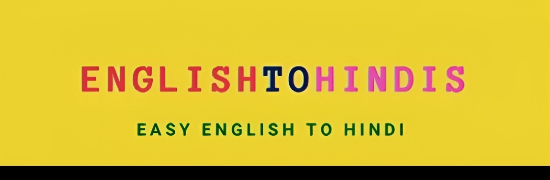 EnglishTo Hindis Cover Image