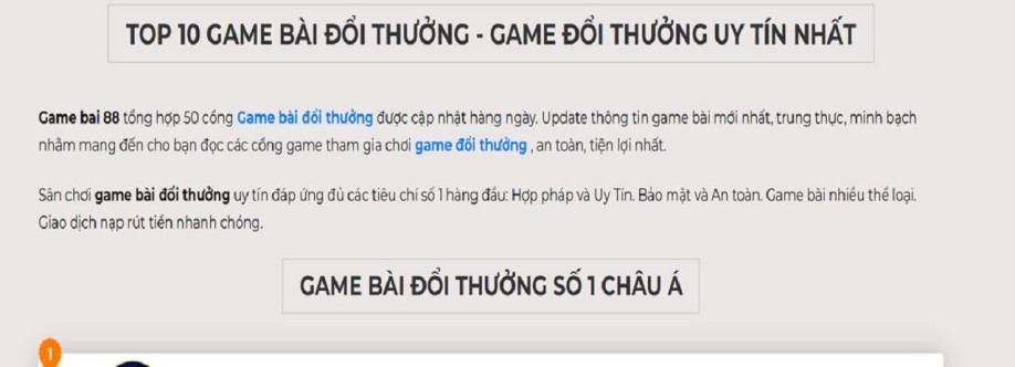 Game Game Bài Đổi Thưởng Cover Image