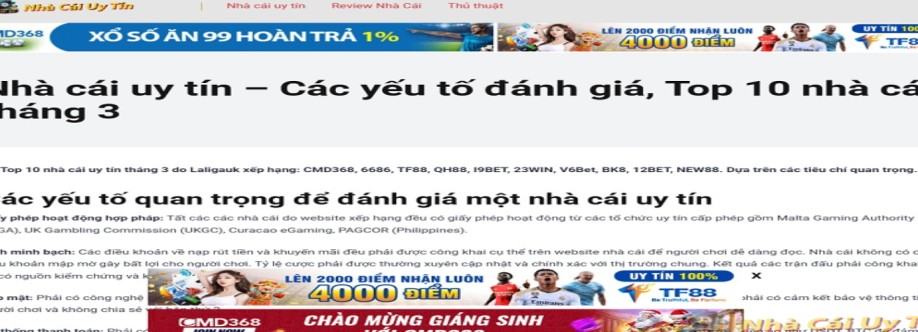 Nhà Cái Uy Tín Uy Tín Cover Image